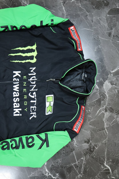 Embroidered Kawasaki Monster Racing Jacket
