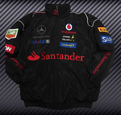 Embroidered Mercedes Racing Jacket