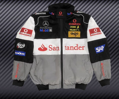 Embroidered Mercedes Racing Jacket