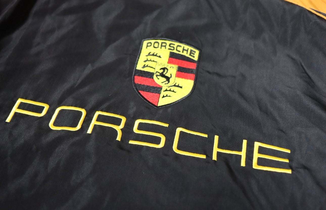 Embroidered Porsche Racing Bomber Jacket